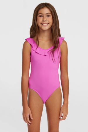 badpak Tropics met ruches roze