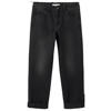 Mango Kids tapered jeans black denim
