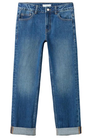 tapered jeans medium blue denim