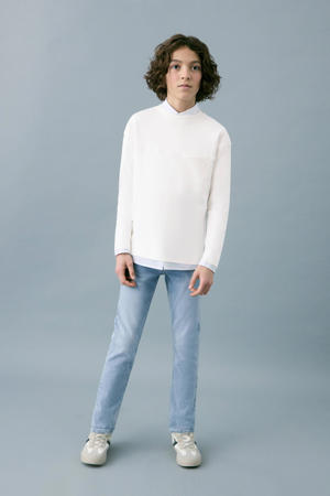skinny jeans light blue denim