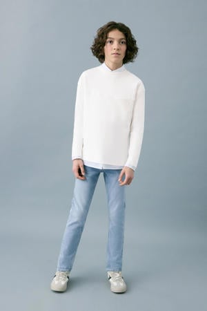 skinny jeans light blue denim