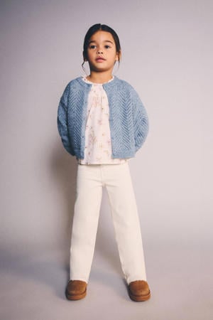 wide leg jeans beige