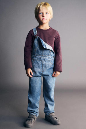 denim tuinbroek medium blue denim