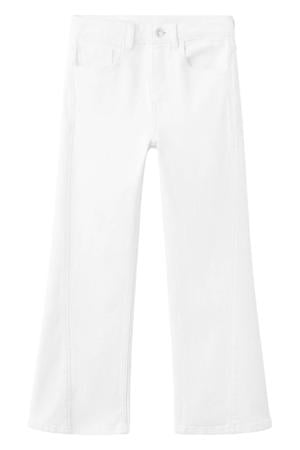 high waist flared jeans wit