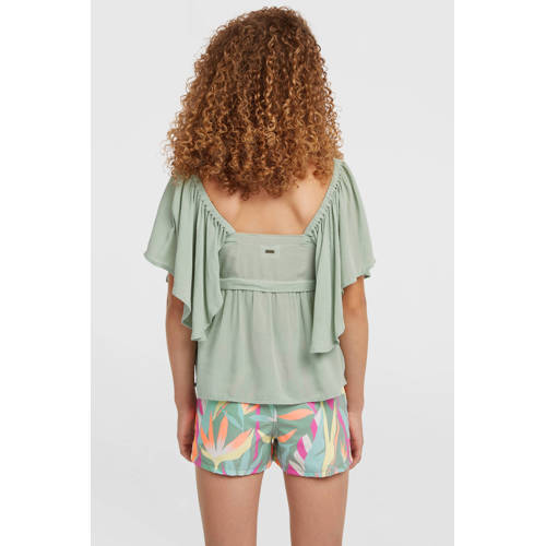 O'Neill zwemshort Essentials groen/multi Meisjes Polyester Blad - maat 176 afbeelding