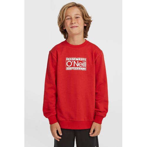O'Neill sweater rood Tekst - maat 164 | Sweater van O'Neill afbeelding