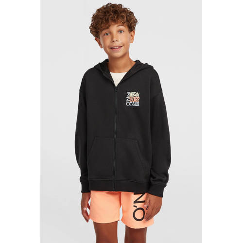 O'Neill sweatvest met backprint zwart Backprint - maat 152 afbeelding