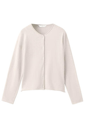 gebreid vest beige