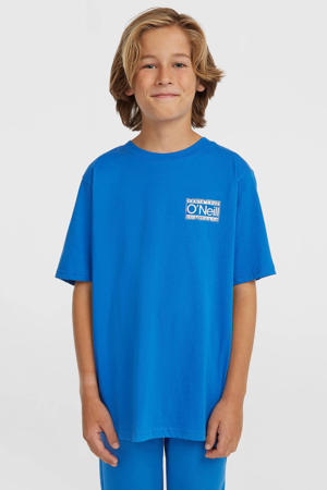 T-shirt marineblauw