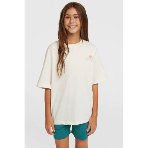 O'Neill regular high waist sweatshort donkergroen Korte broek Effen - maat 152 afbeelding