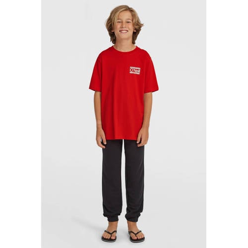O'Neill T-shirt rood Jongens Katoen Ronde hals Effen - maat 152 afbeelding