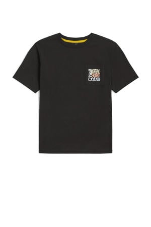 T-shirt zwart