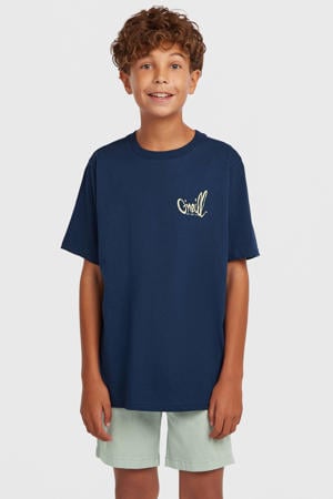 T-shirt donkerblauw