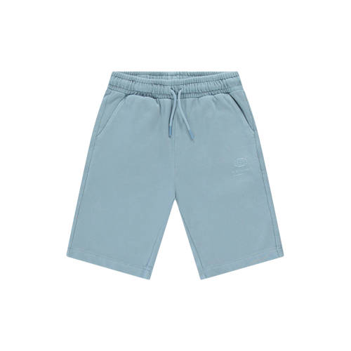 Cars regular waist sweatshort lichtblauw Korte broek Effen - maat 128 afbeelding
