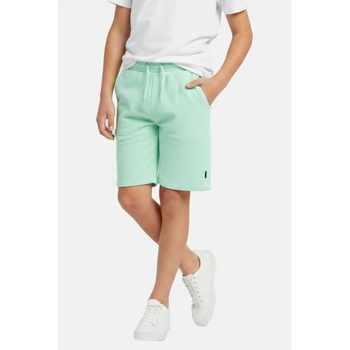 Cars regular sweatshort mintgroen Korte broek Effen - maat 116 afbeelding
