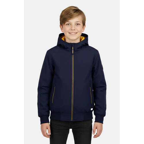 Cars zomerjas donkerblauw Jongens Nylon Capuchon Effen - maat 188 afbeelding