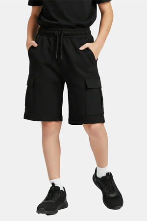 regular sweatshort zwart