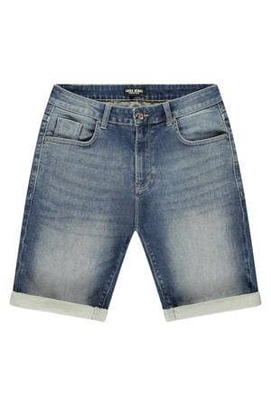 denim regular short dark blue denim