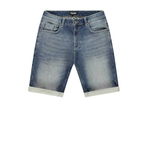 Cars denim regular short dark blue denim Korte broek Blauw Jongens Stretchdenim - maat 164 afbeelding