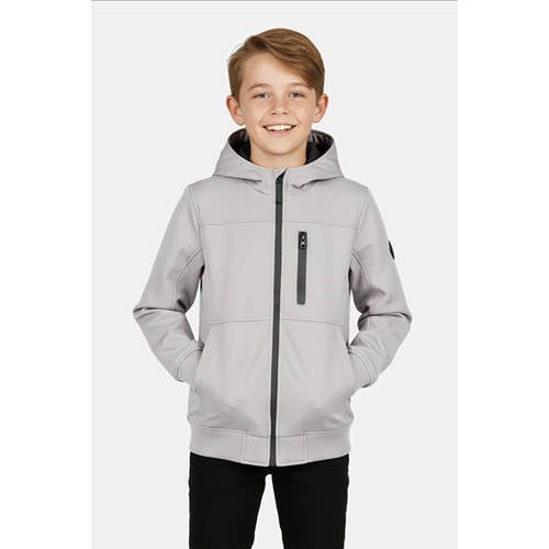 Cars jack grijs Jas Jongens Polyester Capuchon Effen