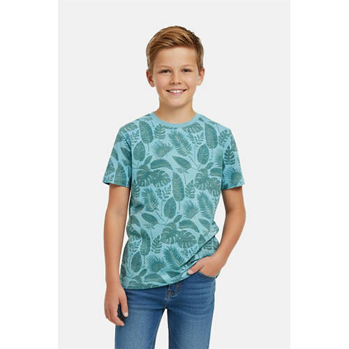 Cars T-shirt blauw Jongens Katoen Ronde hals Blad - maat 176 afbeelding