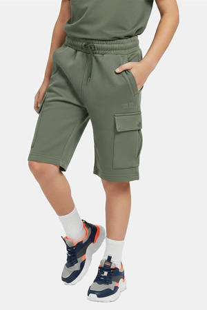 regular sweatshort groen