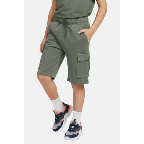 Cars regular sweatshort groen Korte broek Effen - maat 164 afbeelding