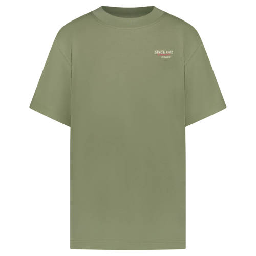 Cars T-shirt met backprint groen Jongens Katoen Ronde hals Backprint - maat 140 afbeelding