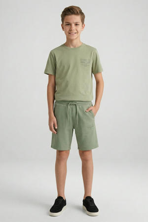regular sweatshort groen