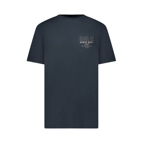 Cars T-shirt met backprint antraciet Grijs Jongens Katoen Ronde hals Backprint - maat 164 afbeelding