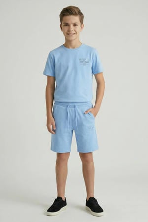 regular sweatshort lichtblauw