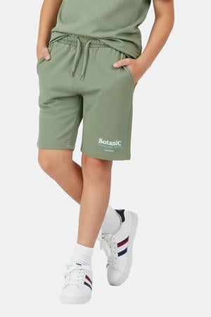 regular waist sweatshort groen