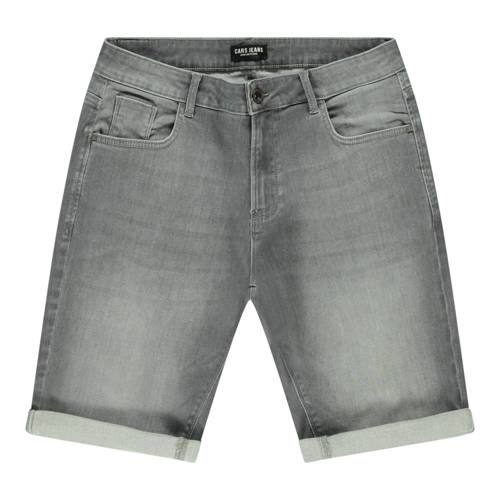 Cars regular waist short grey denim Korte broek Grijs Effen - maat 164 afbeelding