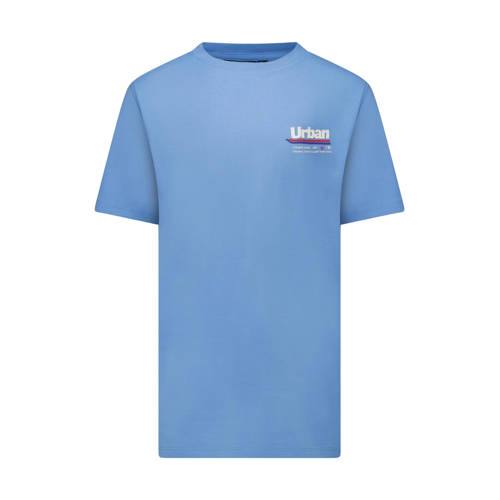 Cars T-shirt lichtblauw Jongens Katoen Ronde hals Printopdruk - maat 116 afbeelding