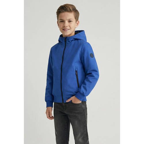 Cars zomerjas marineblauw Jongens Polyester Capuchon Effen - maat 128 afbeelding