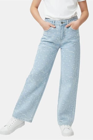 Nawal regular waist regular fit jeans light blue denim