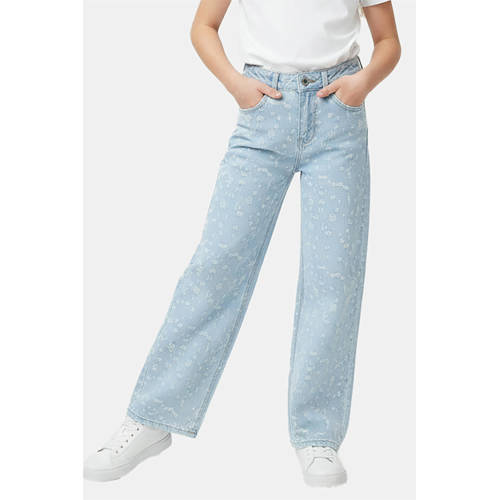Cars Nawal regular waist regular fit jeans light blue denim Blauw All over print - maat 164 afbeelding