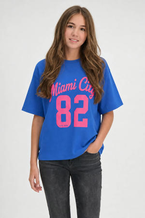 T-shirt blauw