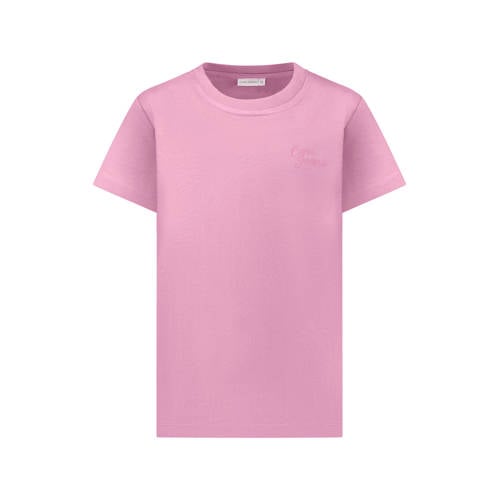 Cars T-shirt met backprint roze Meisjes Katoen Ronde hals Backprint - maat 164 afbeelding