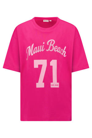 T-shirt fuchsia