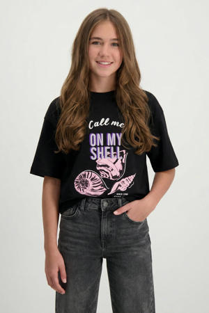 T-shirt zwart