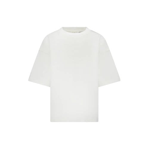 Cars T-shirt met backprint wit Meisjes Katoen Ronde hals Backprint - maat 140 afbeelding