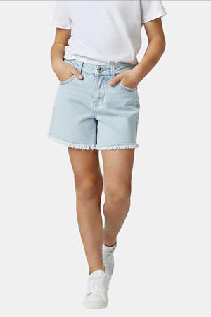 denim regular short light blue denim
