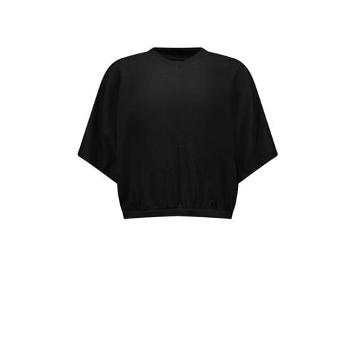 Cars T-shirt zwart Meisjes Katoen Ronde hals Effen - maat 176 afbeelding