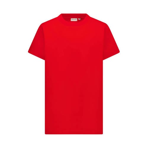 Cars T-shirt met backprint rood Meisjes Katoen Ronde hals Backprint - maat 116 afbeelding
