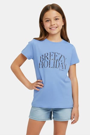 T-shirt lichtblauw