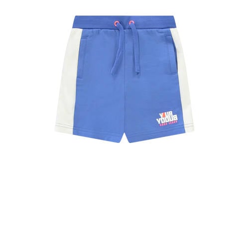 Little Cars regular sweatshort blauw Korte broek Meerkleurig - maat 104 afbeelding