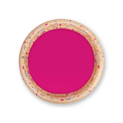 Swim Essentials clear bloom orange kinderzwembad (ø100 cm) Opblaasbaar zwembad Multi afbeelding