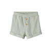 NAME IT BABY regular waist casual short grijsblauw met textuur