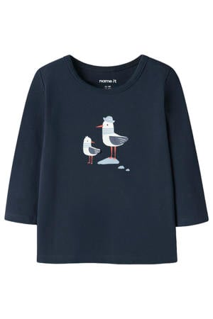 longsleeve donkerblauw